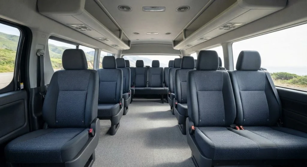 Passenger cabin — Toyota Hiace