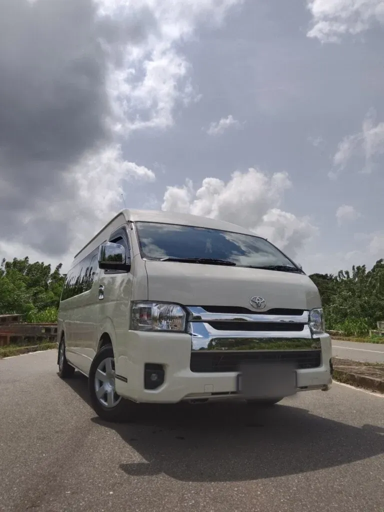 Rear — Toyota KDH Van