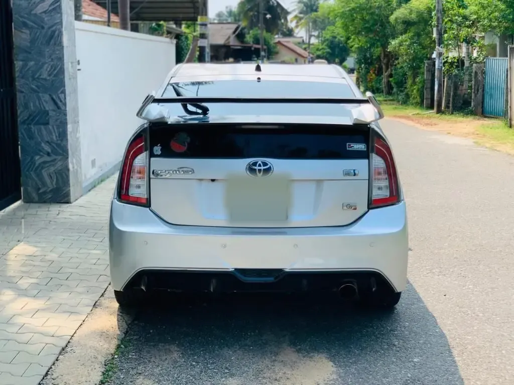 Rear — Toyota Prius