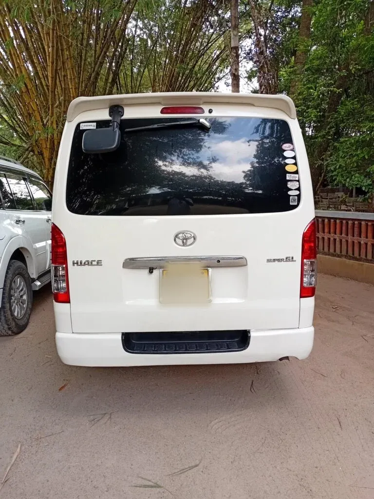 Rear — Toyota KDH Flatroof