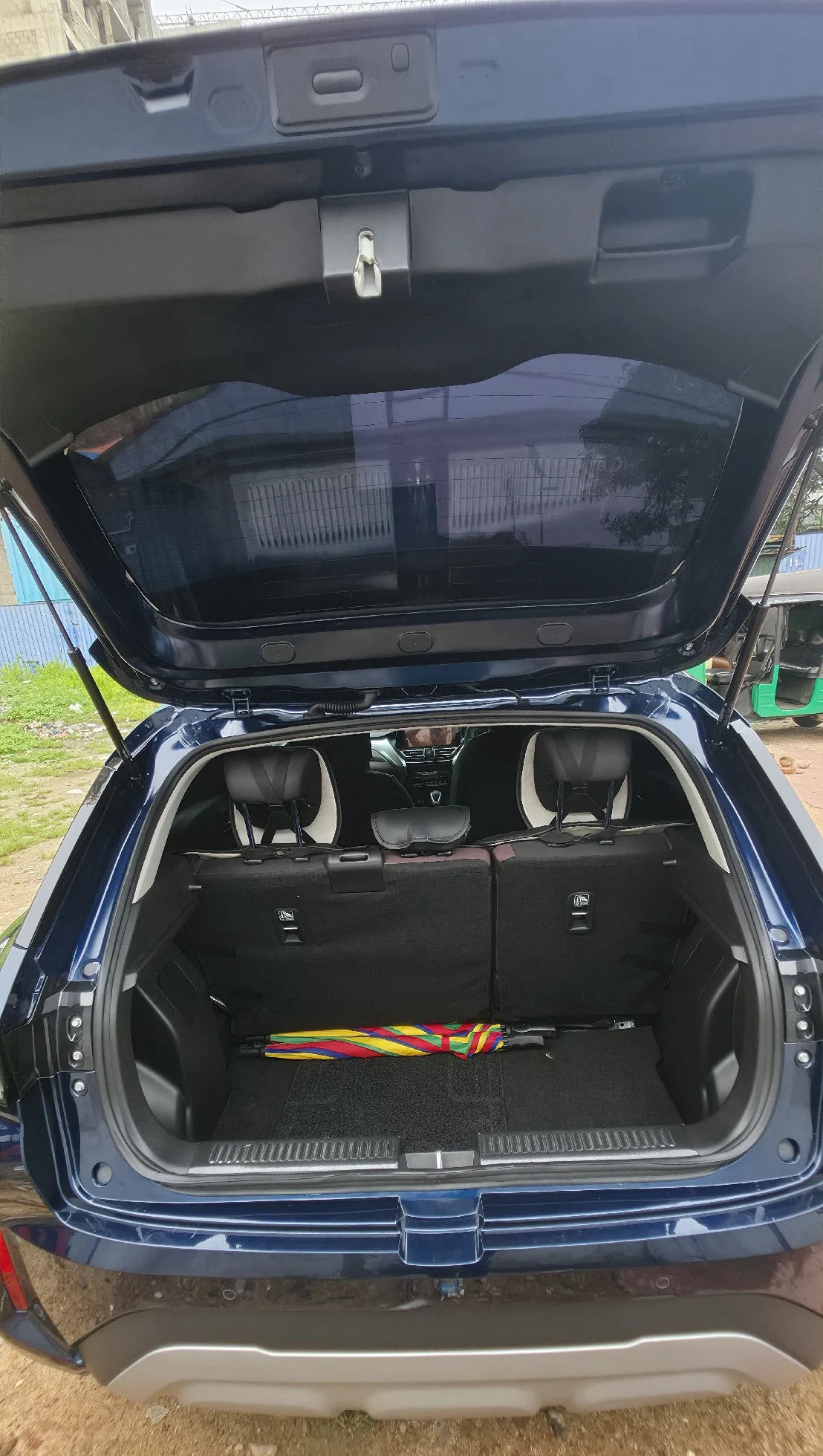 Boot / luggage area — suzuki suzuki fronx