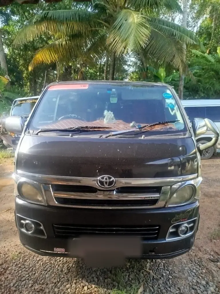 Front — Toyota Van