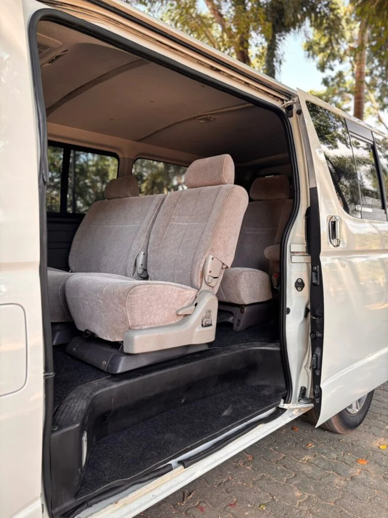 Interior left — Toyota KDH Flatroof