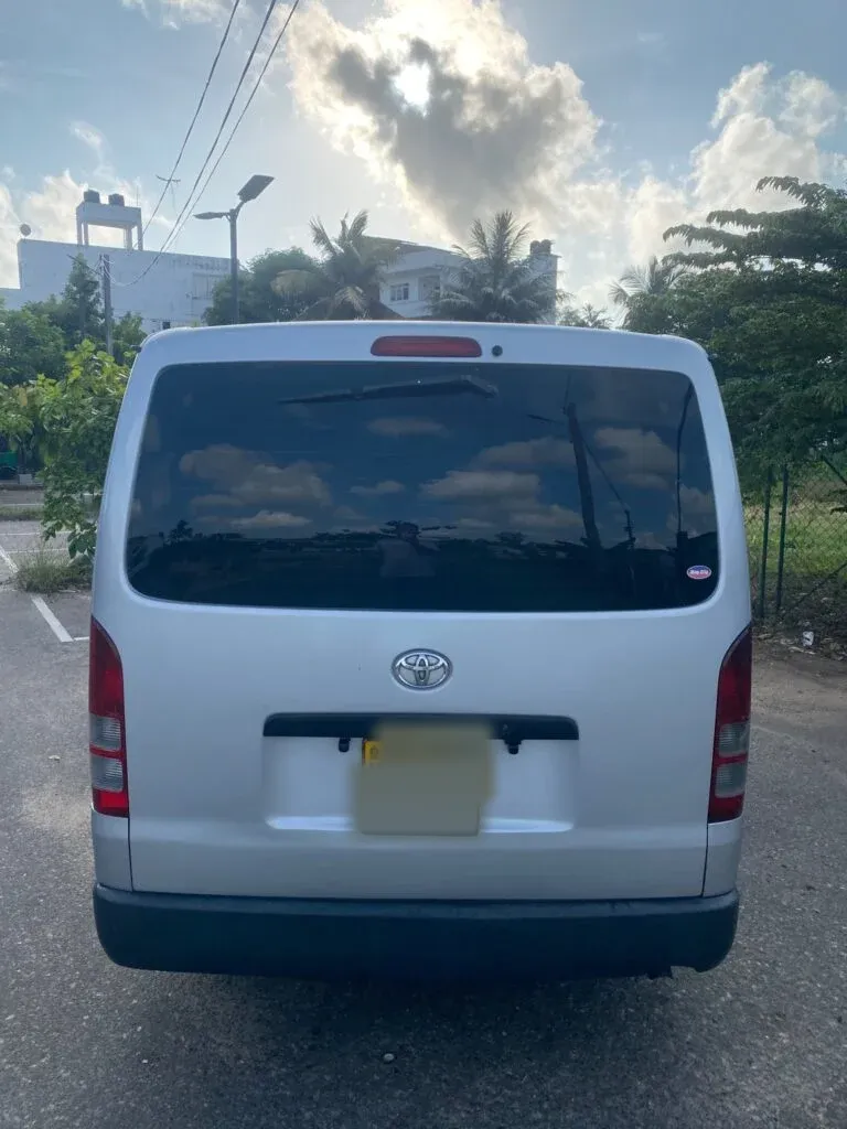 Rear — Toyota KDH