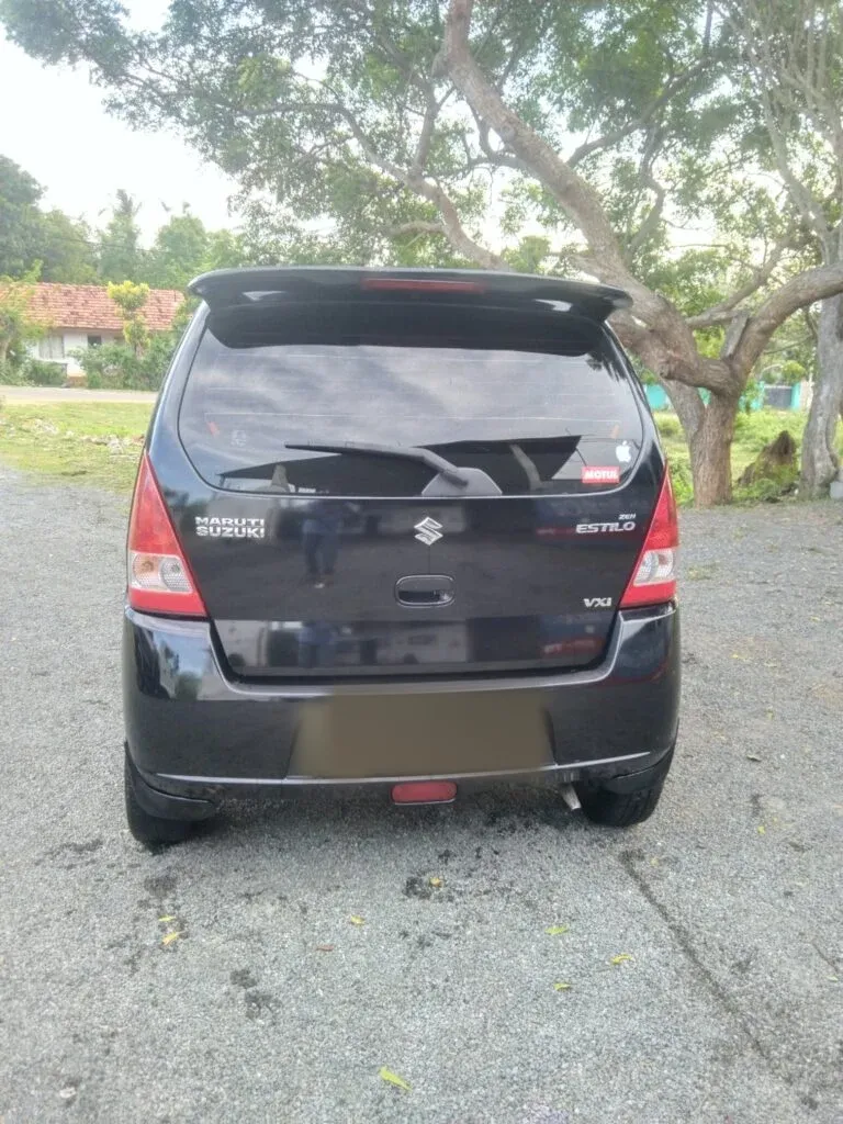 Rear — Suzuki Suzuki Estilo