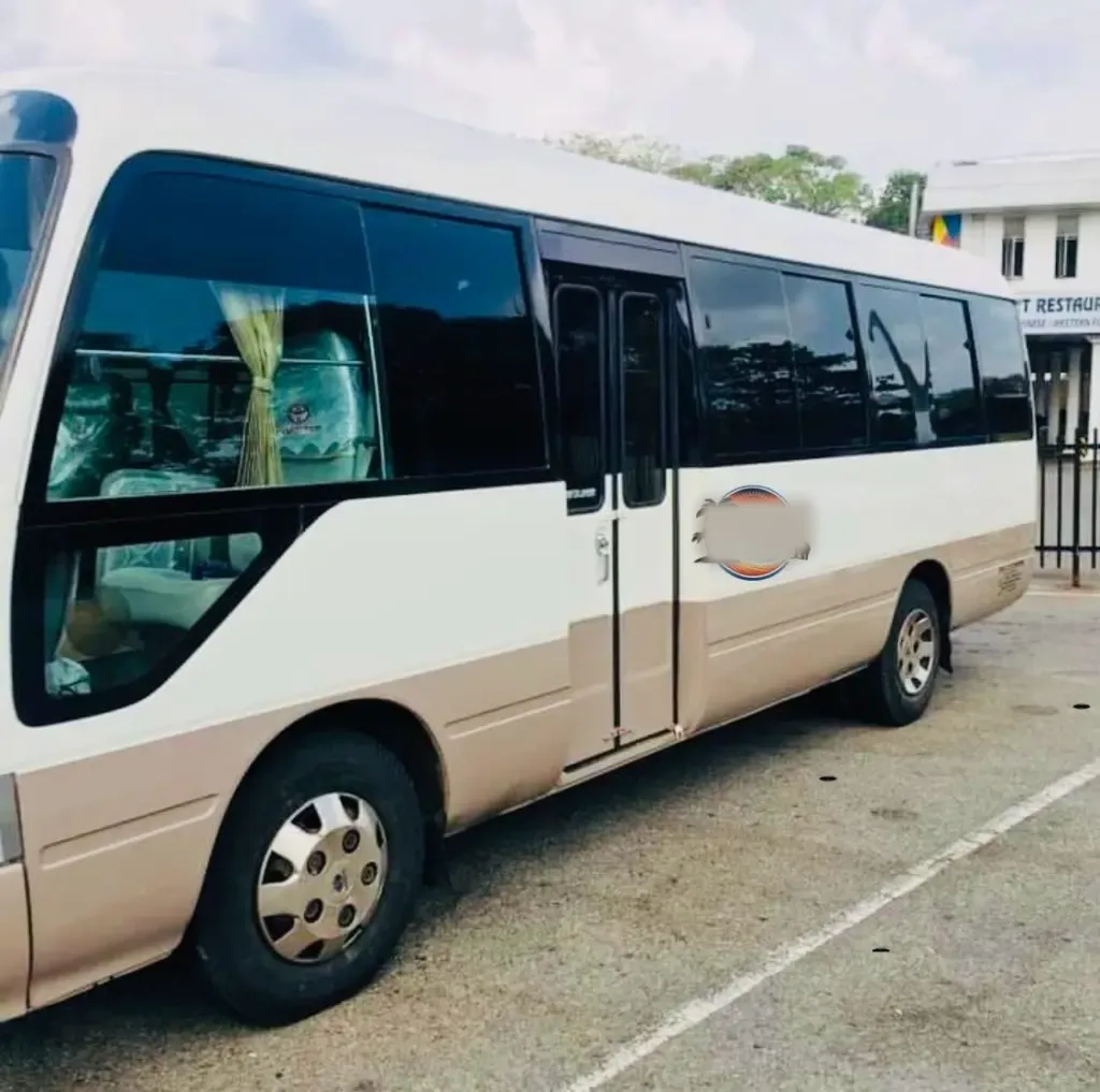 Left side — Toyota Mini bus