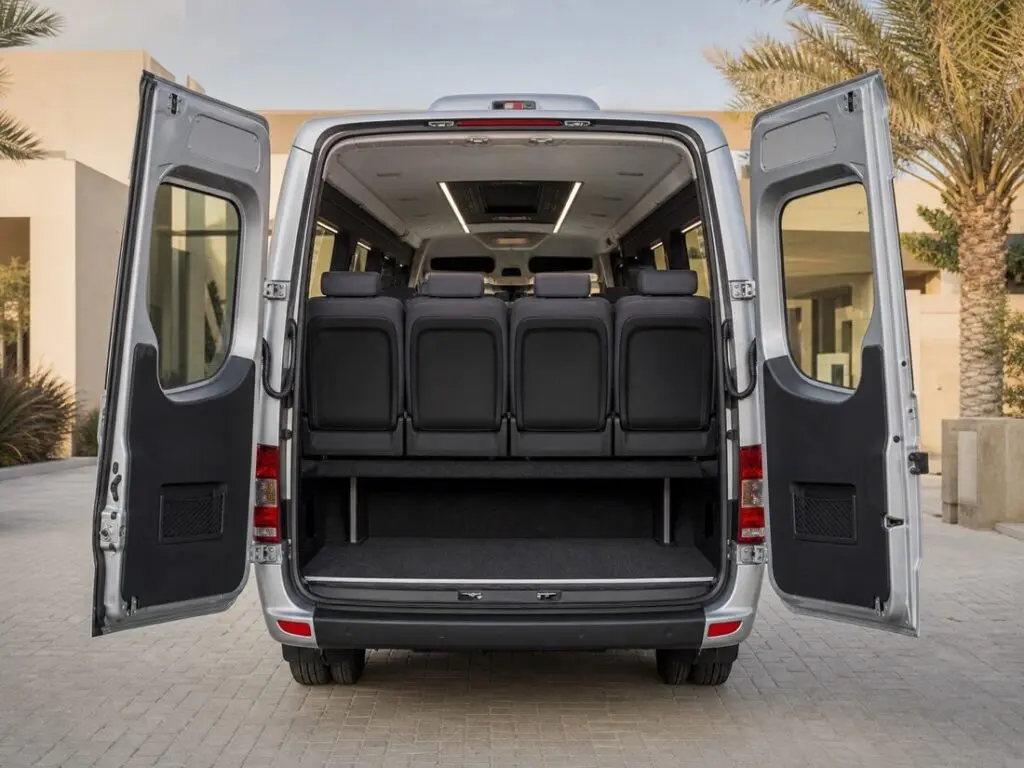 Boot / luggage area — Mercedes-Benz Sprinter