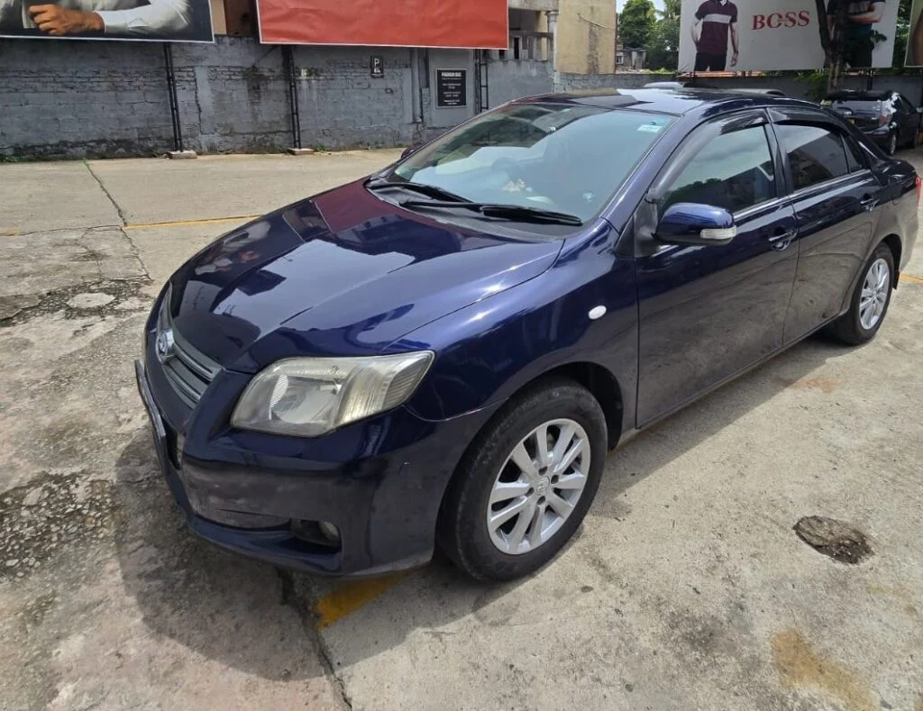 Left side — Toyota Axio