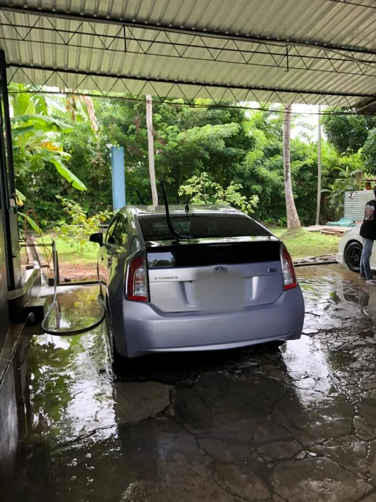 Rear — Toyota Prius