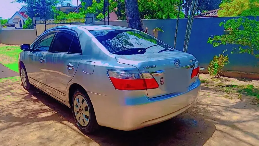 Rear — Toyota Premio