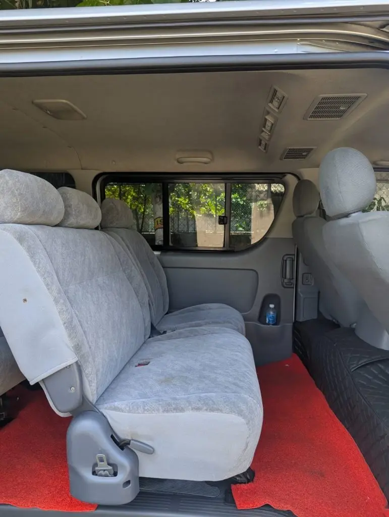 Passenger cabin — Toyota KDH