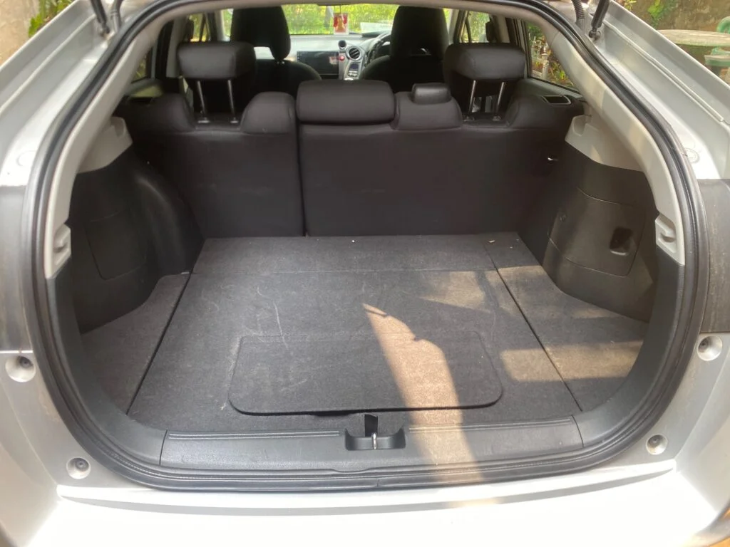 Boot / luggage area — Honda Insight