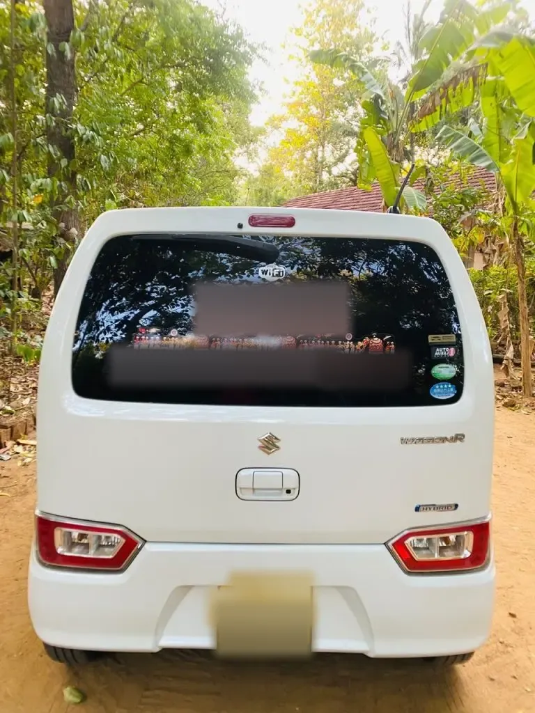 Rear — Suzuki Wagon R Fx