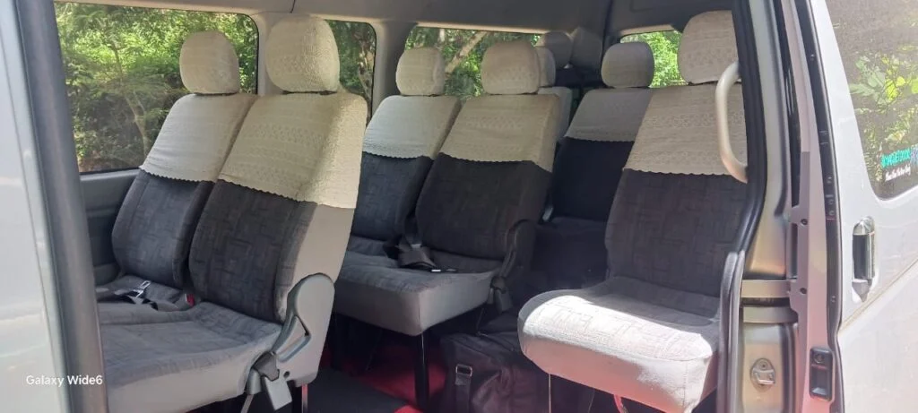 Interior left — Toyota Hiace