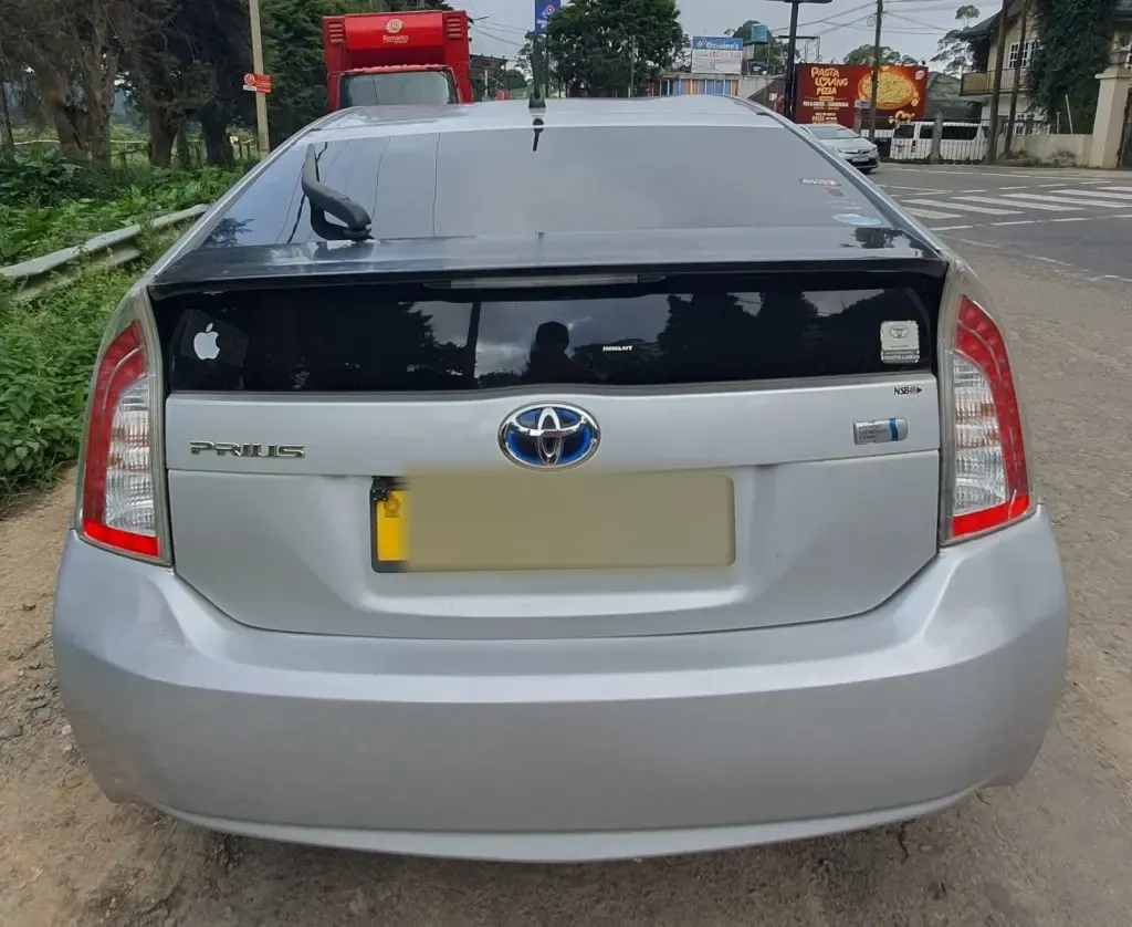 Rear — Toyota Prius