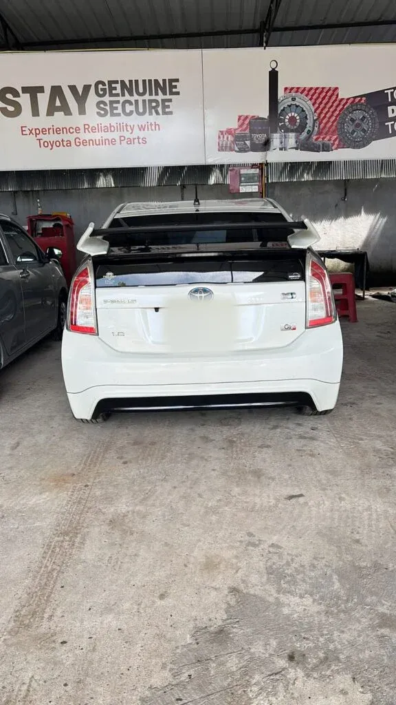 Rear — Toyota Prius
