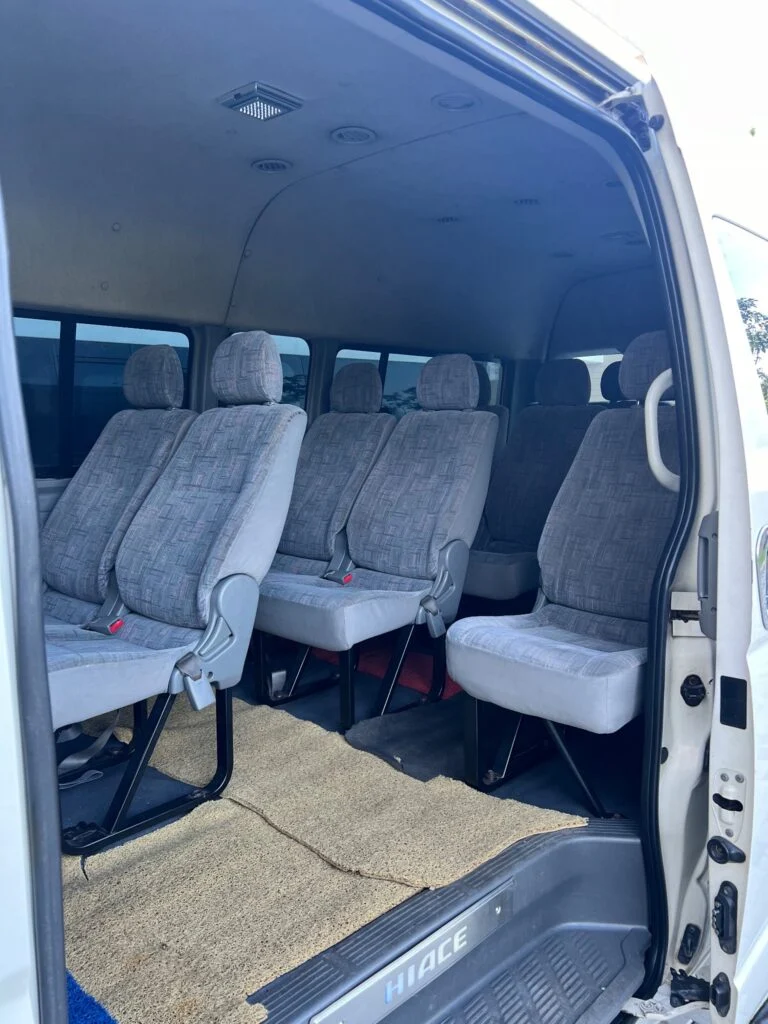 Interior left — Toyota Hiace