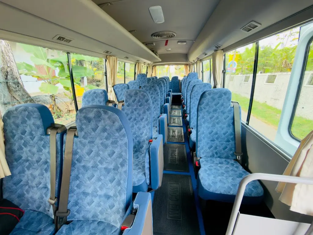 Interior right — Toyota Coaster