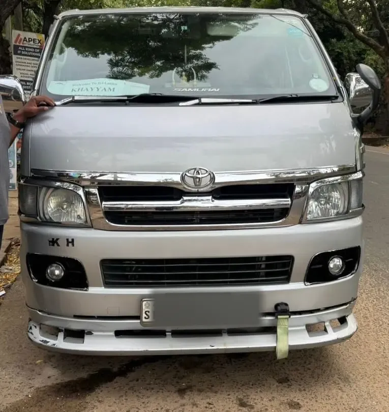 Front — Toyota HiAce