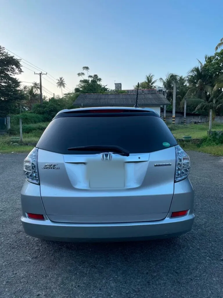 Rear — honda fit shuttle honda