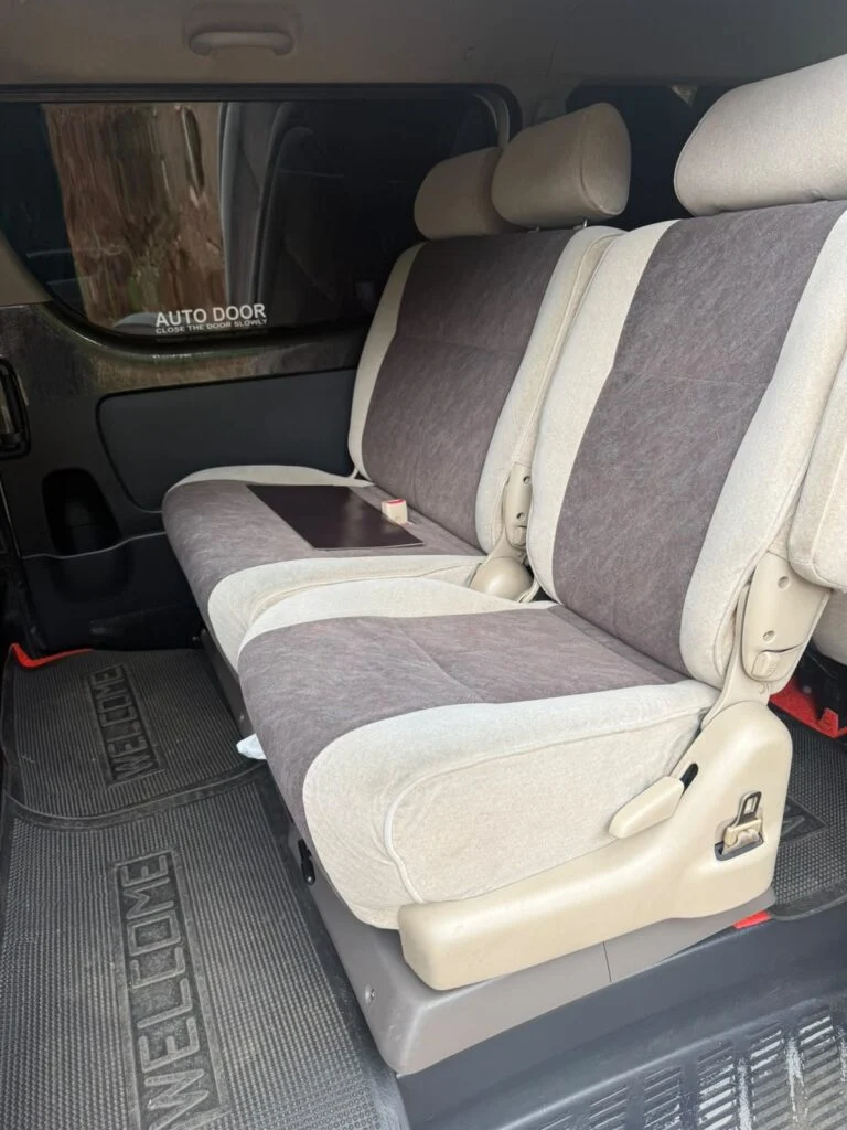 Interior left — Toyota Kdh flat roof