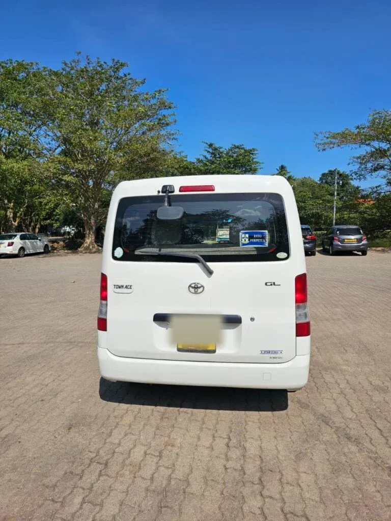 Rear — Toyota Townace
