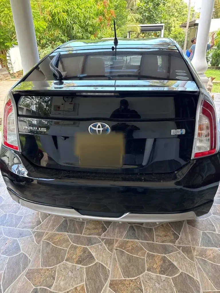 Rear — Toyota Prius