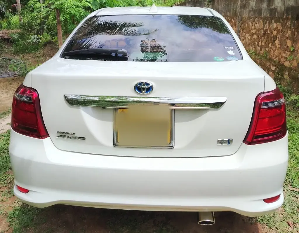 Rear — Toyota Corolla