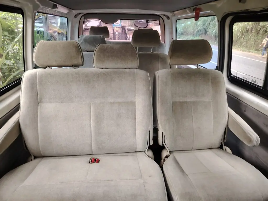 Interior left — Toyota Hiace