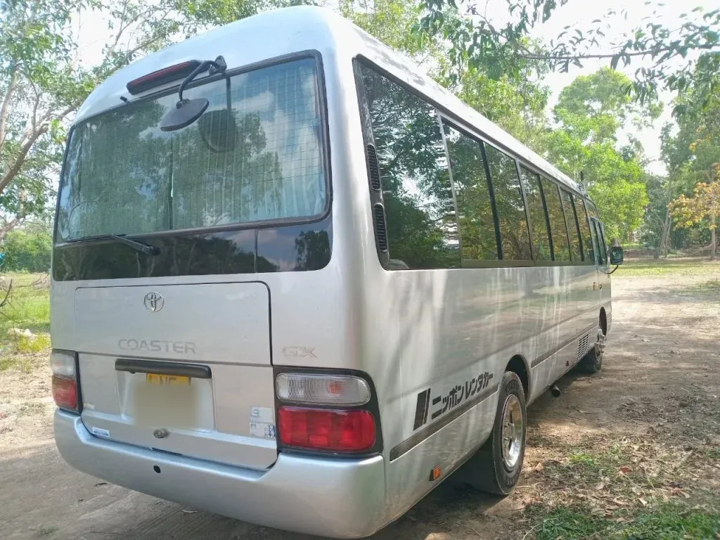 Rear — Toyota Bus