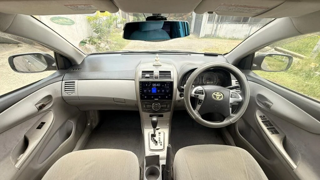Dashboard — Toyota Axio