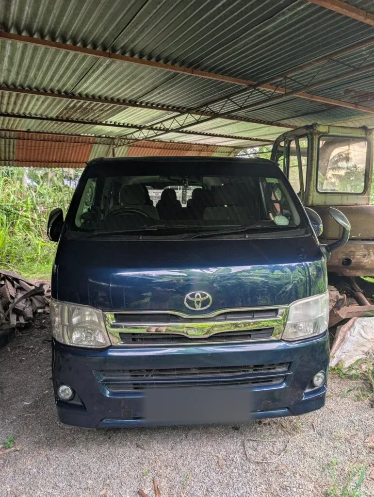Front — Toyota Hiace