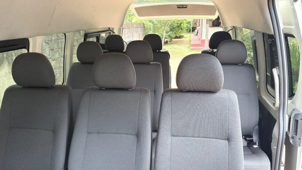 Interior right — Toyota KDH HI ROOF
