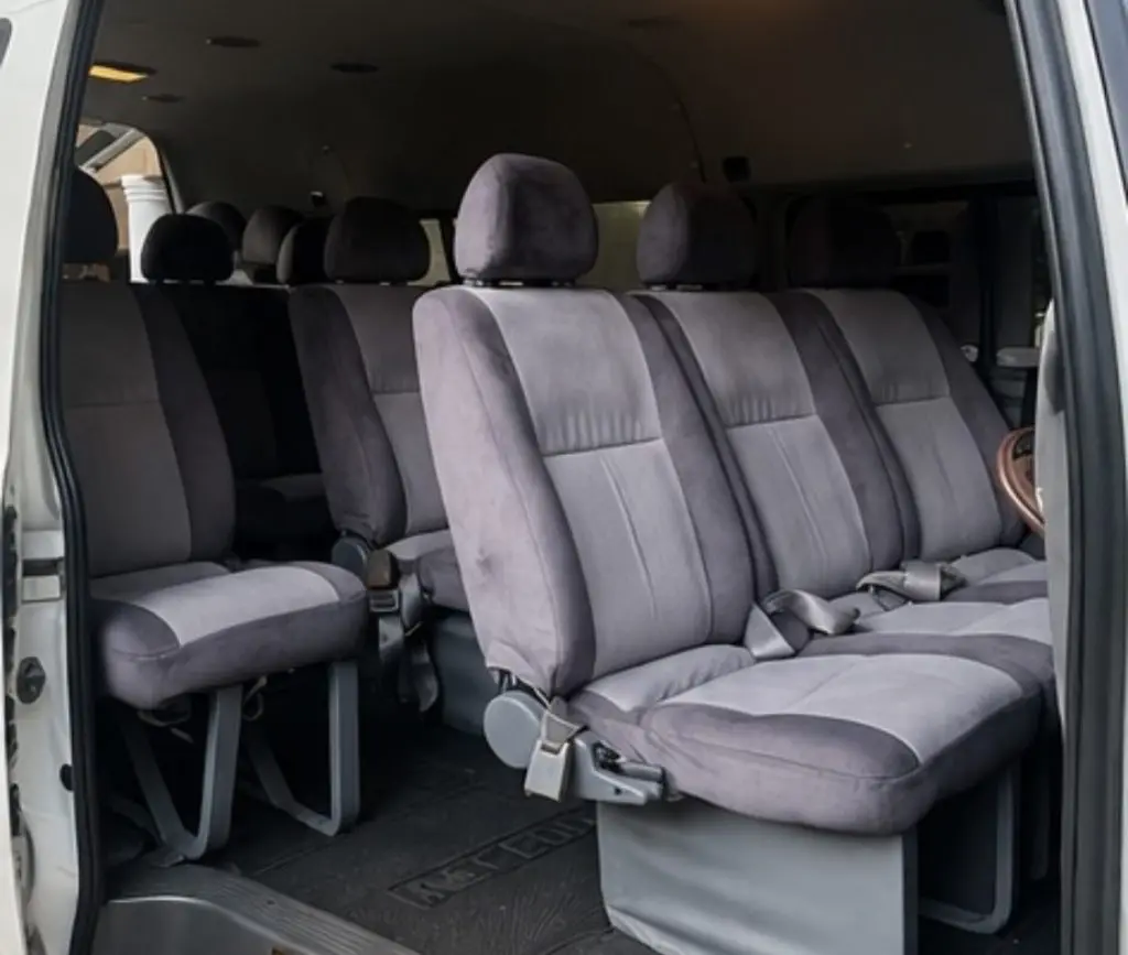 Interior right — Toyota KDH highroof