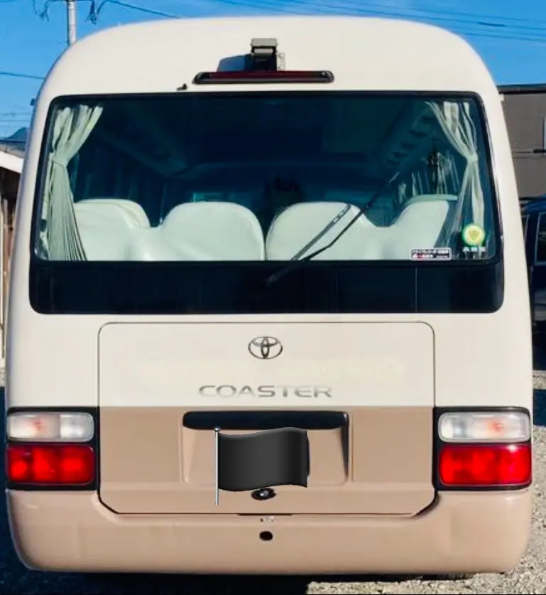 Rear — Toyota Mini bus
