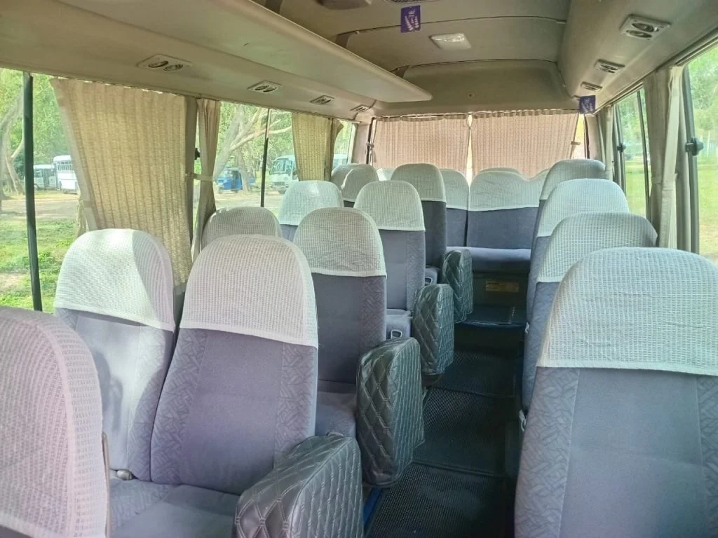 Interior left — Toyota Bus