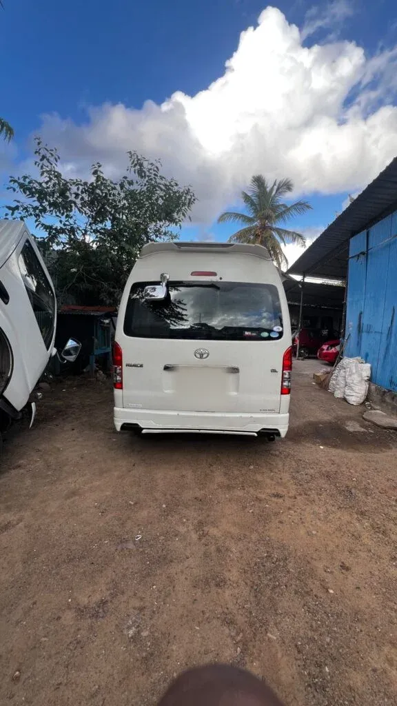 Rear — Toyota Hiace