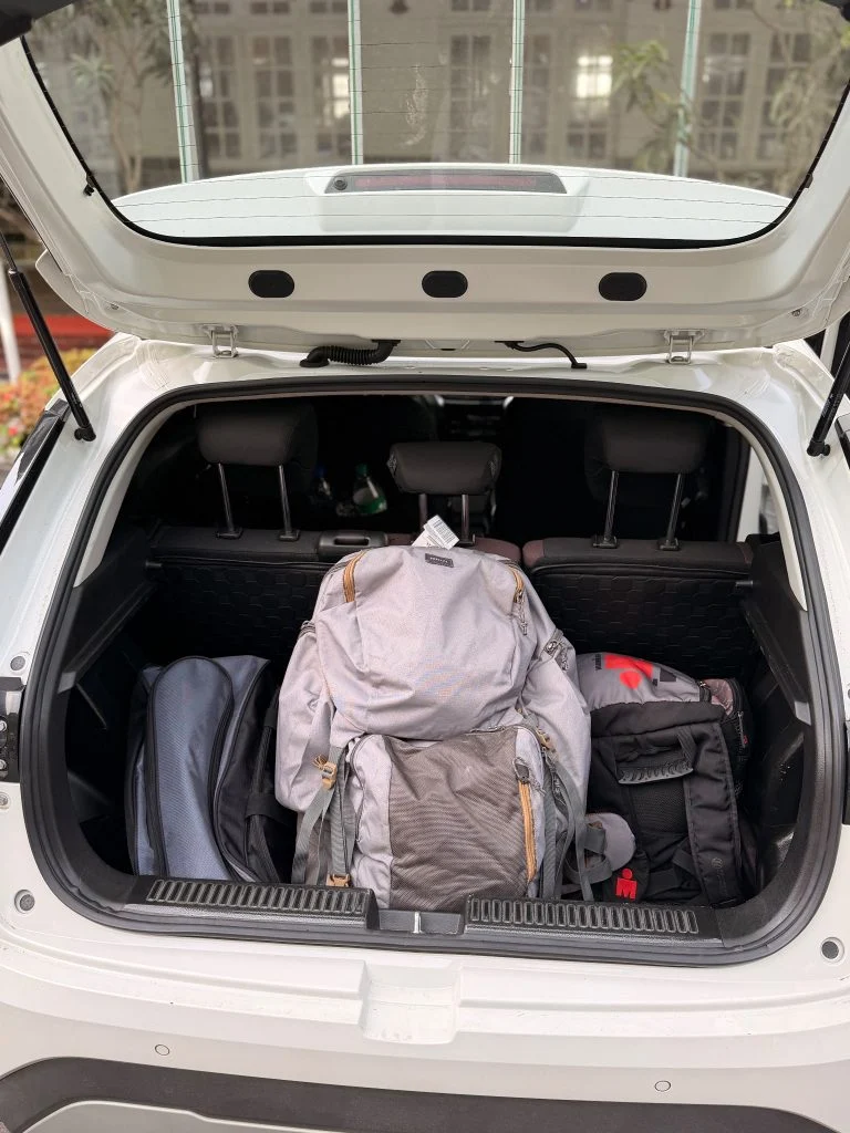 Boot / luggage area — Suzuki Fronx