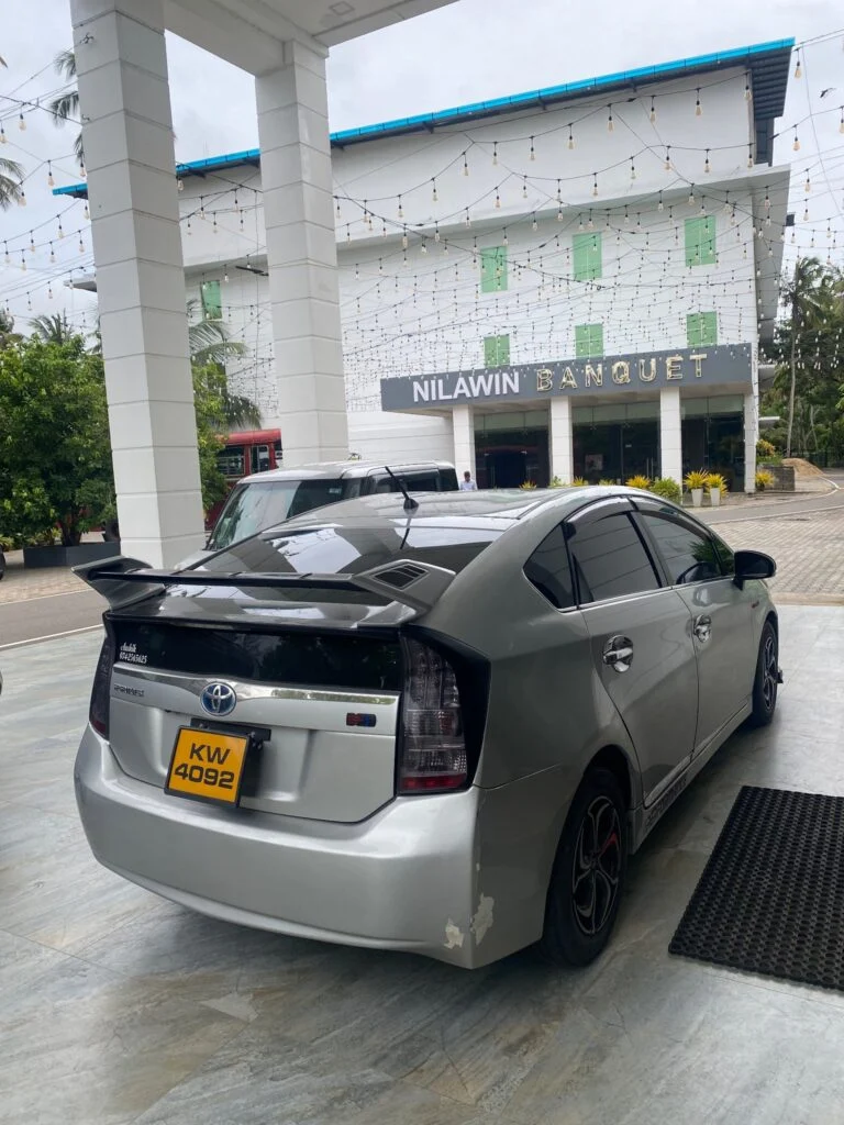 Rear — Toyota Prius