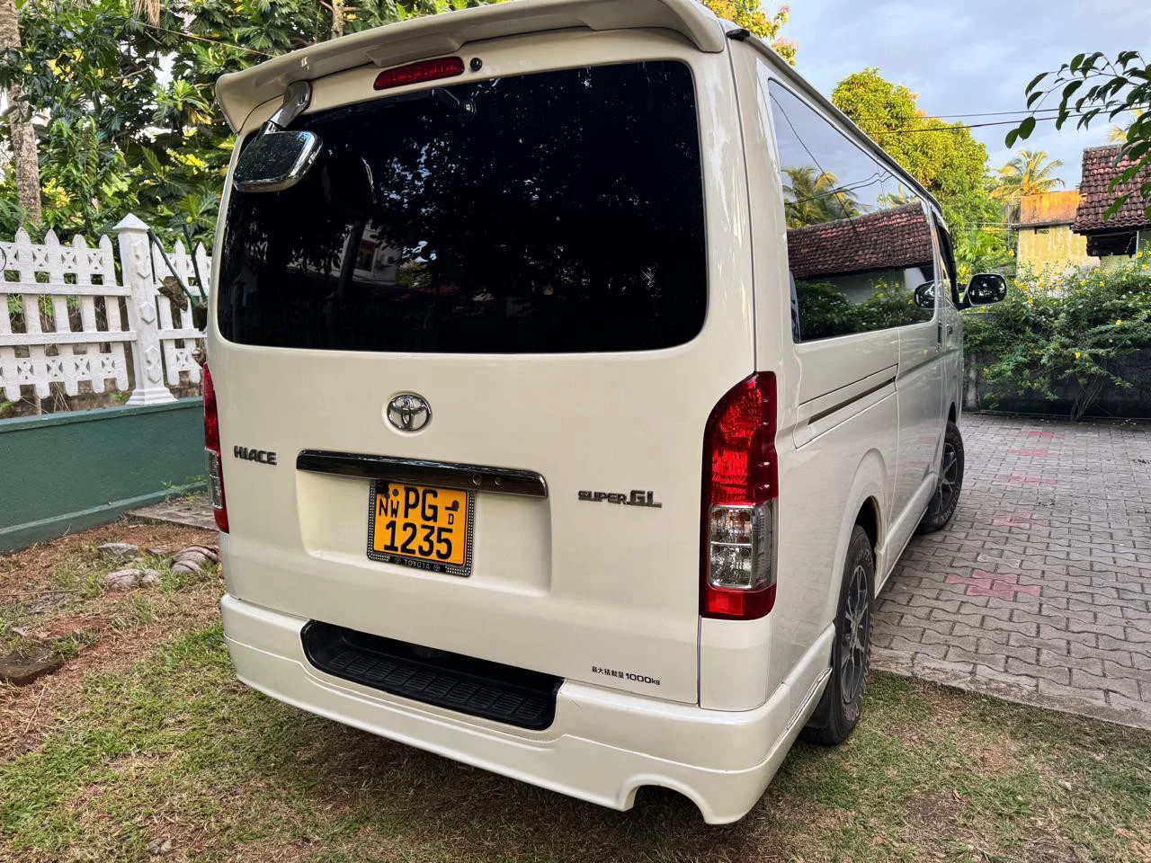 Rear — Toyota Hiace