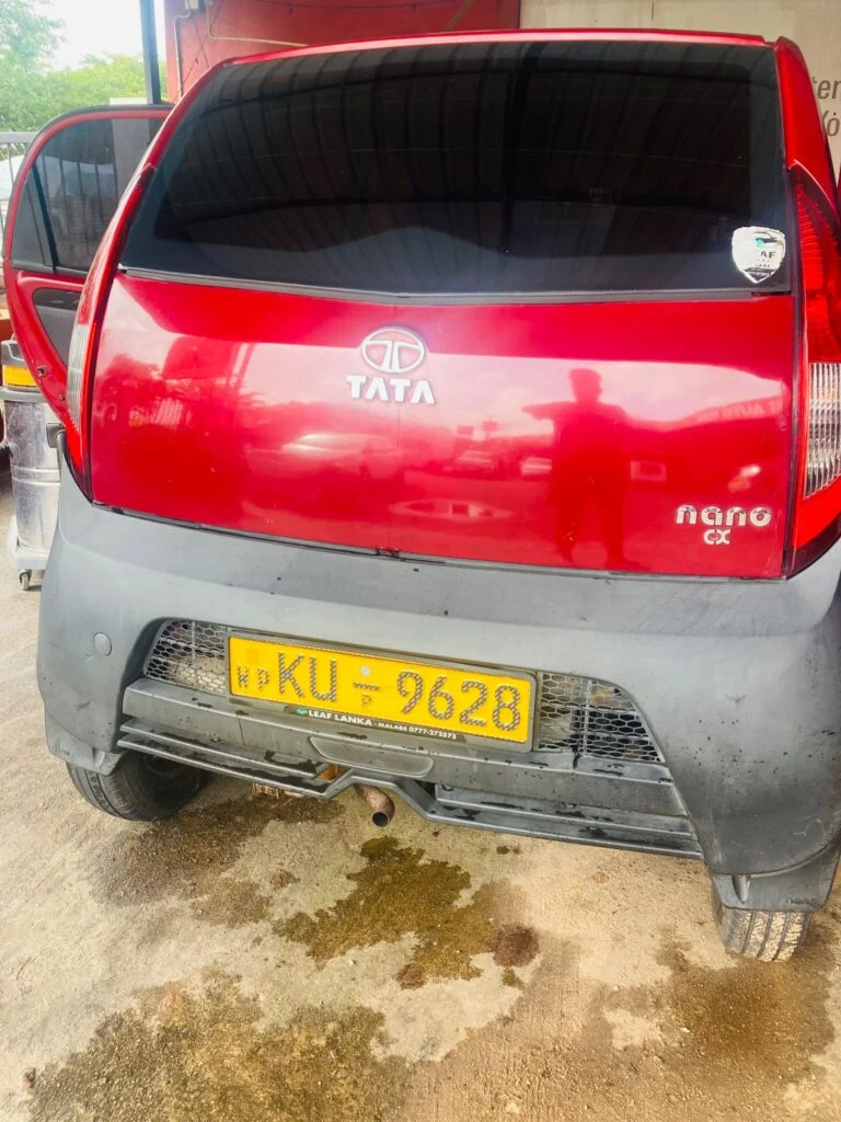Rear — Tata NANO