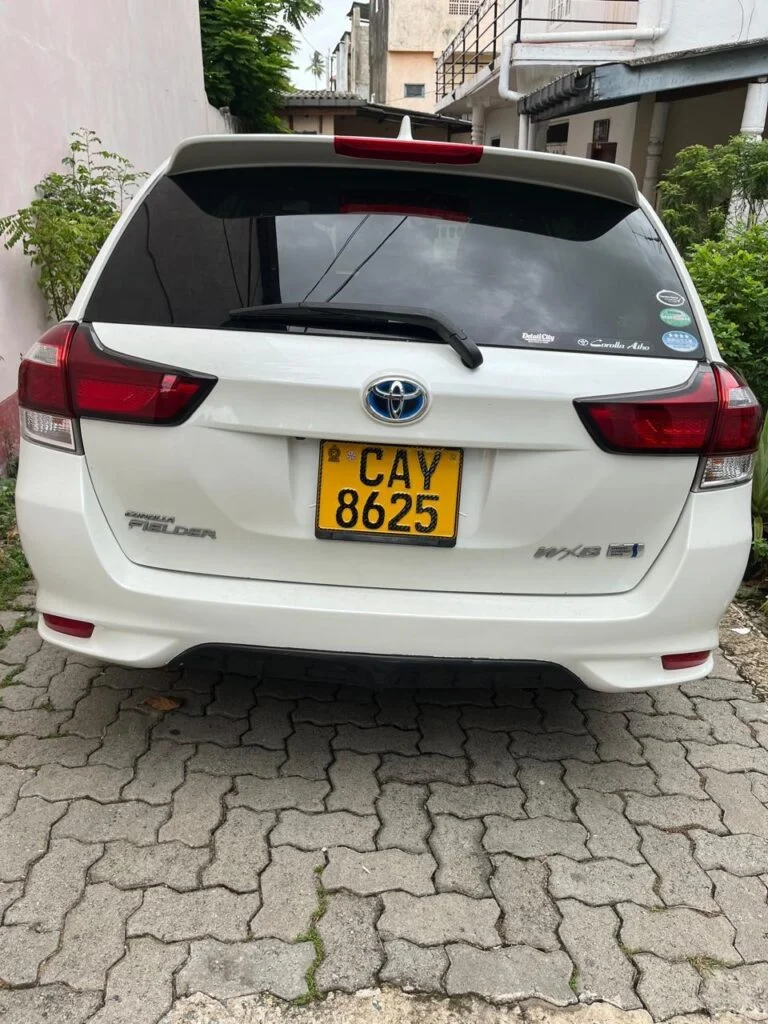Rear — Toyota Corolla Fielder